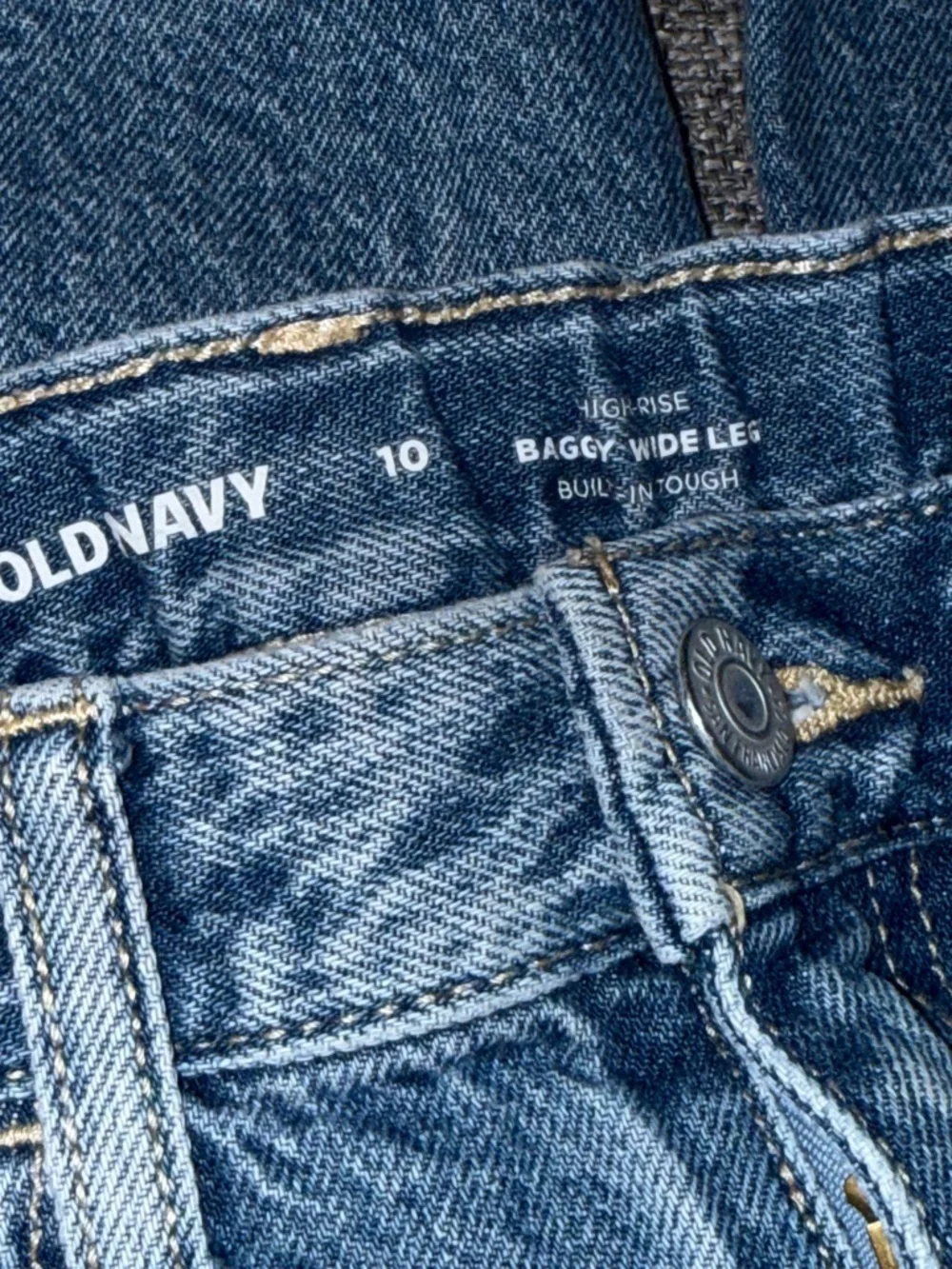 Old navy girls 10/12 Jean bundle high rise flare and wide leg baggy